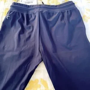 ZYIA Pants Jumpsuits Zyia Active Navy Peak Zipper Joggers